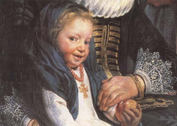 Jacob Jordaens Details of The Artist and his Family (mk45) oil painting picture